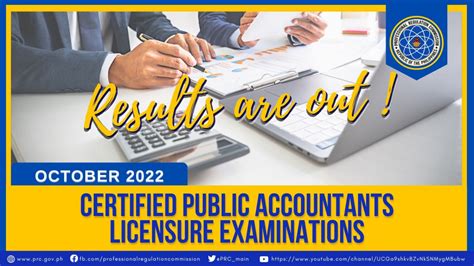RESULTS: October 2022 Certified Public Accountant .
